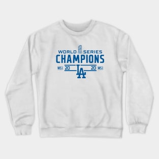 World series champions 2020 mode blue Crewneck Sweatshirt